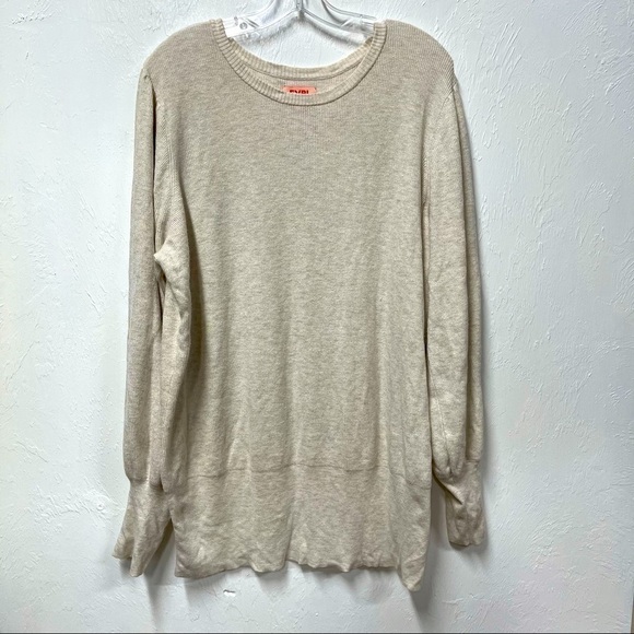 EVRI Cream Puff Sleeve Sweater 2X - Picture 1 of 4